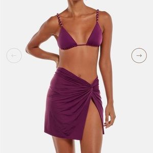VIX swim pareo mini skirt